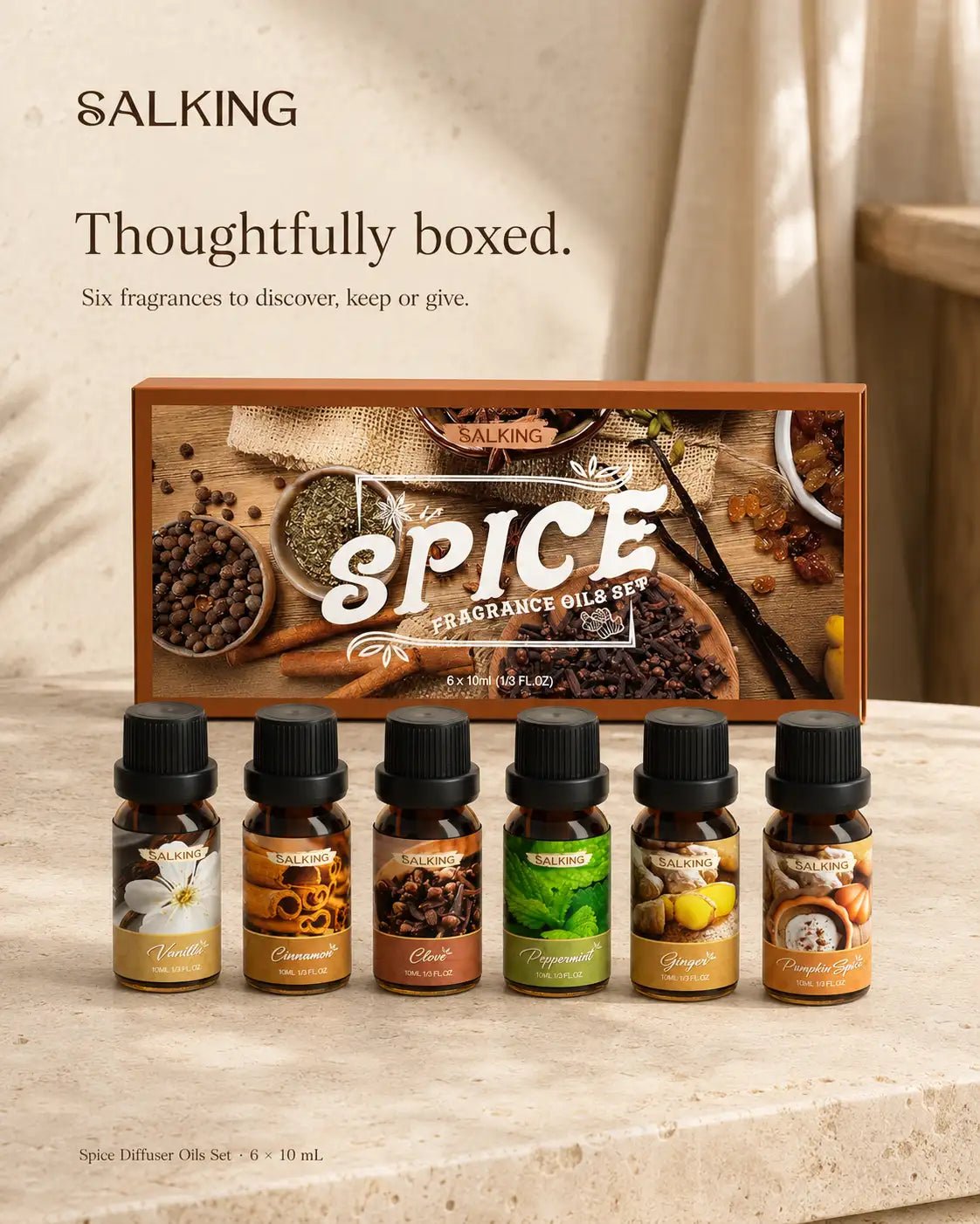 Spice Essential Oils Set - SALKING_Essential oils Set_SALKING